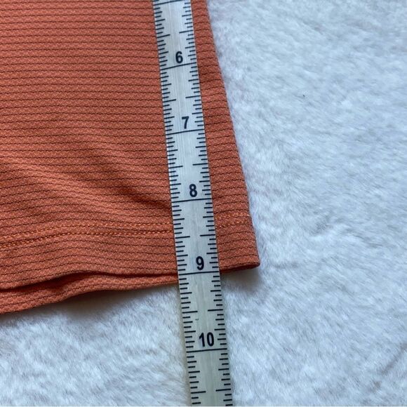 Lululemon Run All Day HCRD Short Sleeve Orange Tone Shirt - Picture 11 of 11